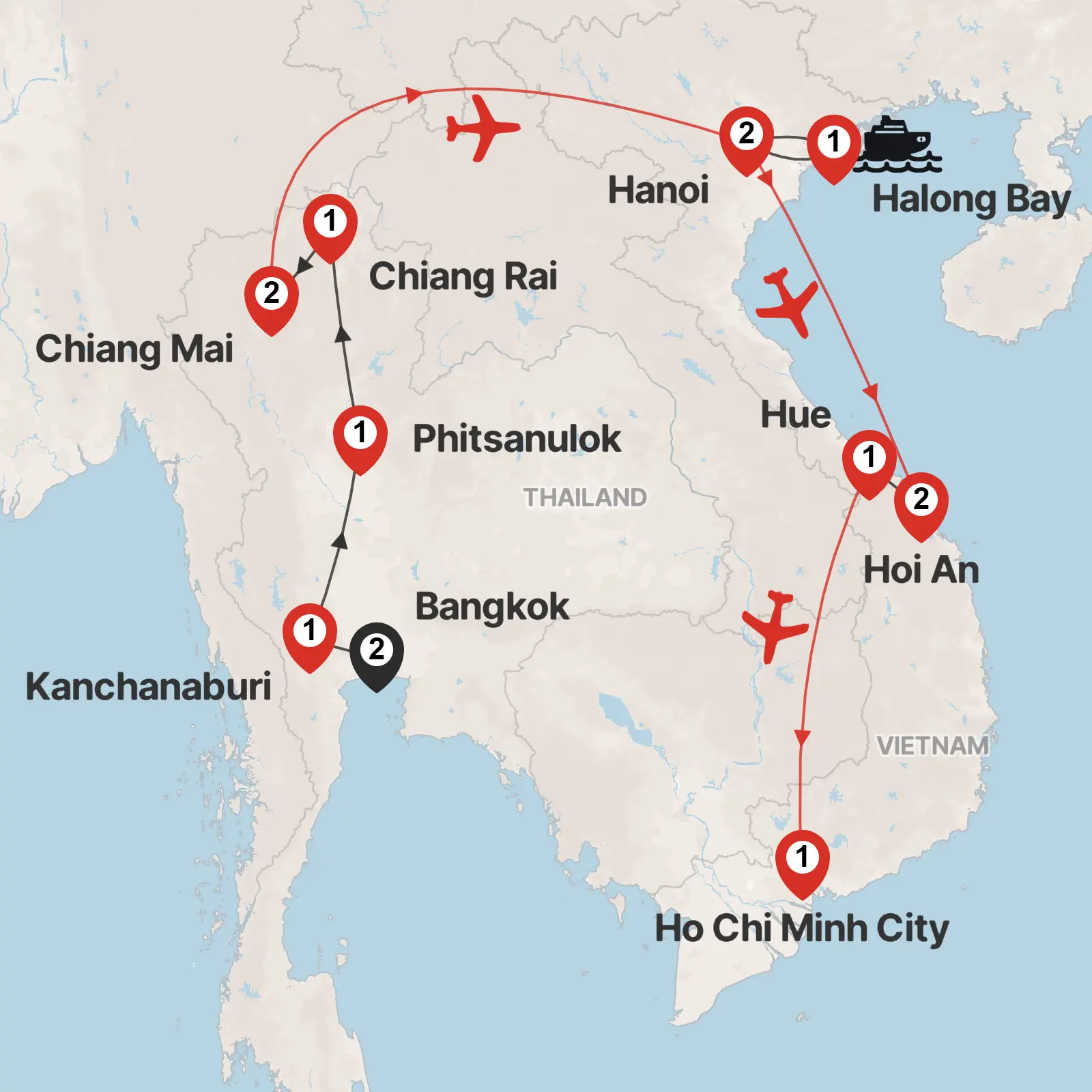 Best of Thailand & Vietnam