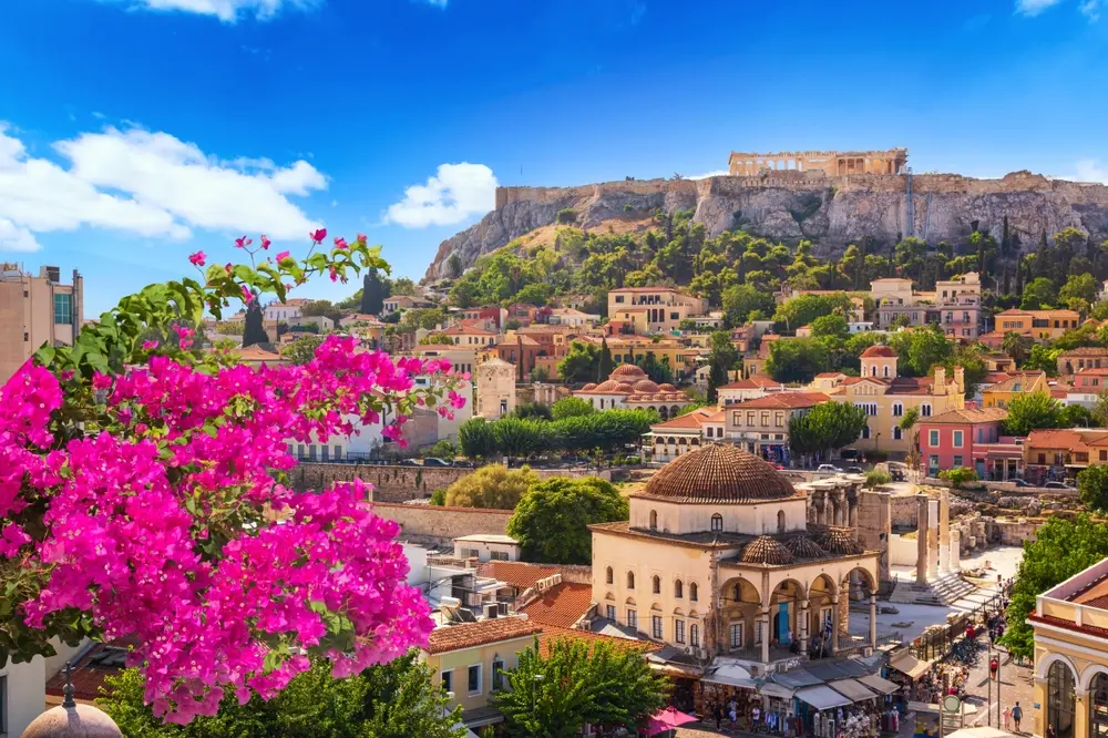 Day 14: Santorini, Athens